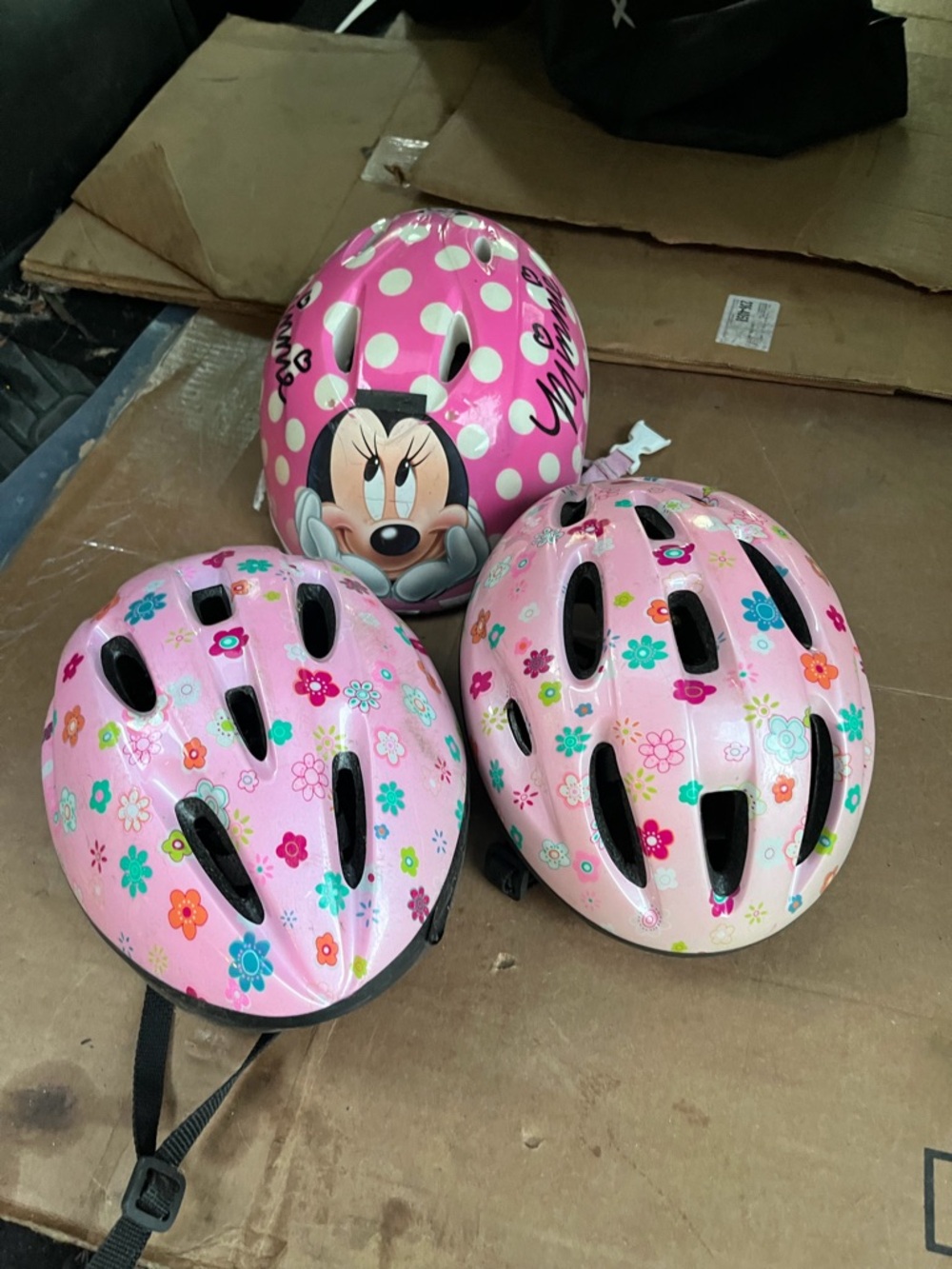 Bike helmets $5 each Minnie Mouse SOLD